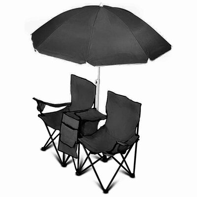 Lattimer GoTeam Folding Beach Chair by Bayou Breeze