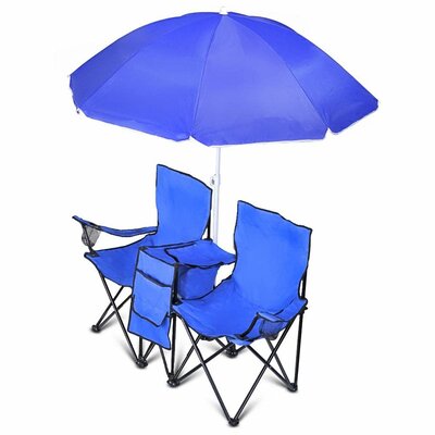 Lattimer GoTeam Folding Beach Chair by Bayou Breeze