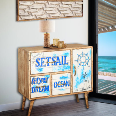 Joanie 3 Drawer Accent Cabinet by Breakwater Bay