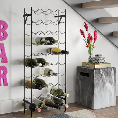 Lyall 40 Bottle Floor Wine Bottle Rack