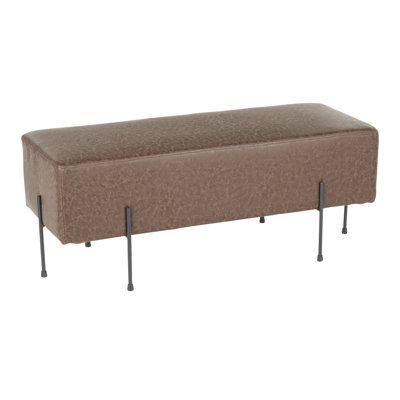 Embrey Upholstered Bench by George Oliver