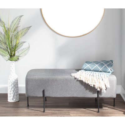 Embrey Upholstered Bench by George Oliver