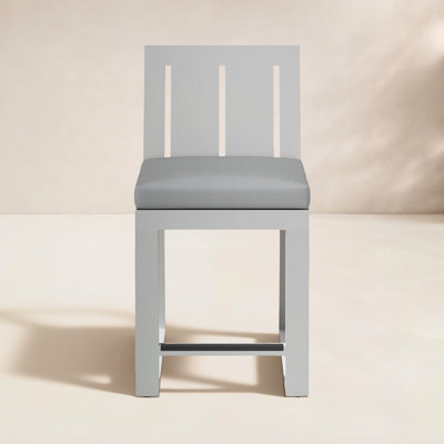 Camela Patio Bar Stool with Cushion