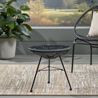 Outdoor Modern Side Table by Wrought Studio