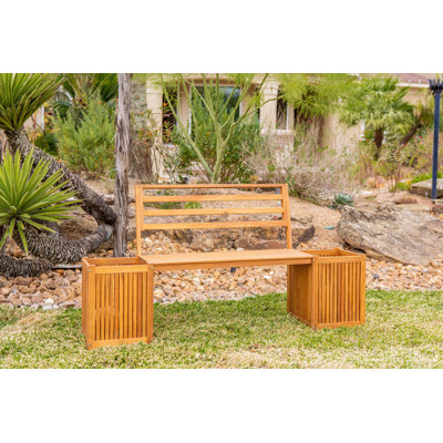 Aloisia Wooden Garden Bench by Union Rustic