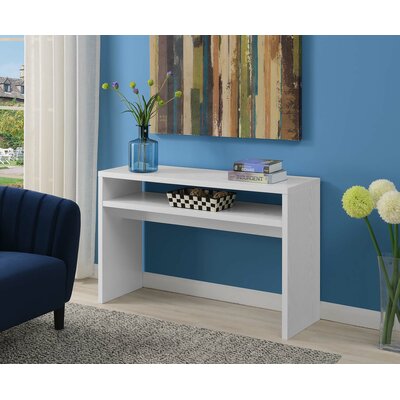 Haught 48" Console Table with Shelf by Wrought Studio