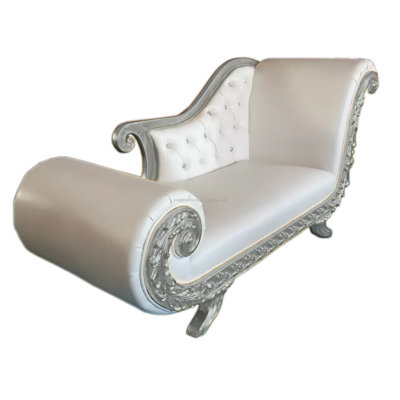 Bardisa Right-Arm Chaise Rolled Arms Chaise Lounge by Rosdorf Park