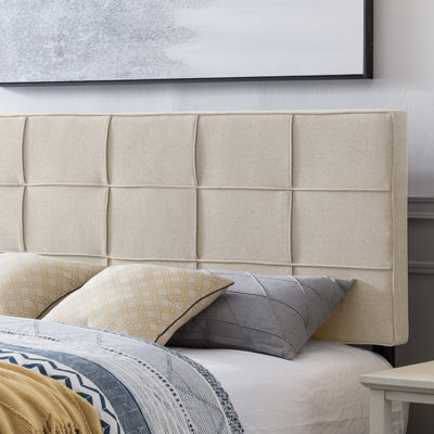 Irick Upholstered Panel Headboard by Wade Logan
