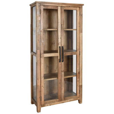 Bakke Curio Cabinet by Millwood Pines