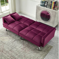 Syliva 80" Square Arm Sleeper Sofa Bed by Orren Ellis