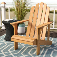 Burgess Solid Wood Adirondack Chair by Highland Dunes