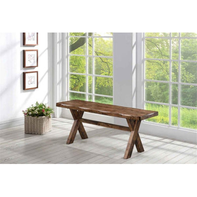 Hoisington Wood Bench by Loon Peak