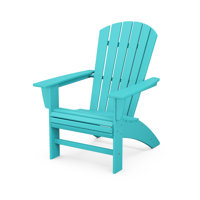 POLYWOOD Nautical Curveback Adirondack Chair by POLYWOOD