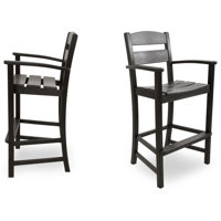 POLYWOOD Classics Bar Arm Chair Set by POLYWOOD
