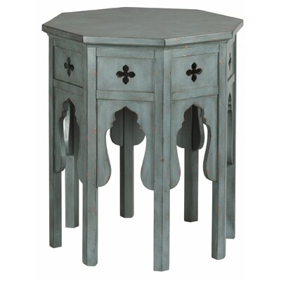Abstract End Table by Bungalow Rose