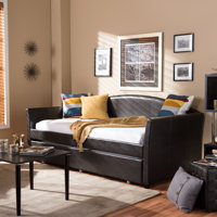 Stoutsville Twin Solid Wood Daybed with Trundle by Red Barrel Studio