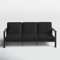 Townsend Outdoor Patio Sofa with Cushions by Birch Lane