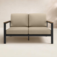 Townsend Loveseat with SunbrellaCushion by Birch Lane