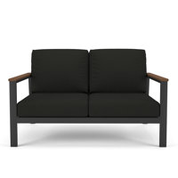 Townsend Loveseat with SunbrellaCushion by Birch Lane