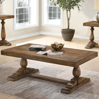 Kowal Trestle Coffee Table by Laurel Foundry Modern Farmhouse