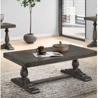 Kowal Trestle Coffee Table by Laurel Foundry Modern Farmhouse