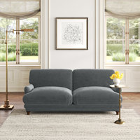 Alexe 74" Velvet Charles of London Sofa by Latitude Run