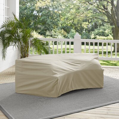 Sneed Round Sectional Patio Sofa Cover by Beachcrest Home