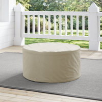Sneed Round Patio Table Cover by Beachcrest Home