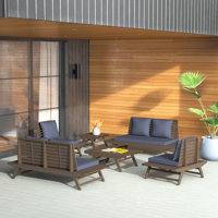 Clegg 6 Piece Sofa Seating Group with Cushions