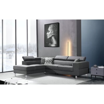 Derya 101" Wide Corner Sectional by Orren Ellis
