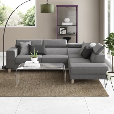 Derya 101" Wide Corner Sectional by Orren Ellis