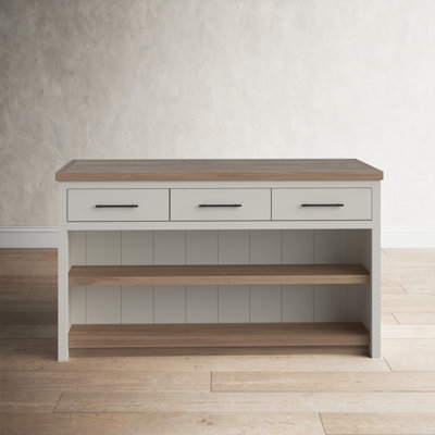 Bryden Solid Wood Kitchen Island by Birch Lane
