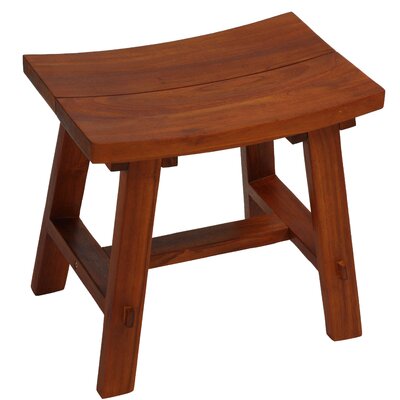Matik Solid Wood Accent Stool