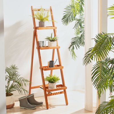 Upper Strode Rectangular Etagere Plant Stand by Highland Dunes