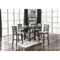 Dontae 5 Piece Counter Height Dining Set by Red Barrel Studio