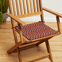 Woodstock Indoor/Outdoor Chair Pad Cushion by World Menagerie