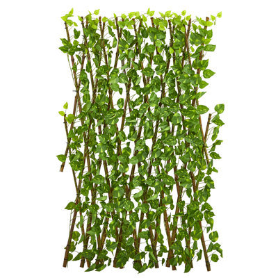 47in. Pothos Expandable Fence UV Resistant & Waterproof by Primrue