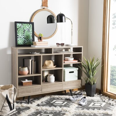 Riddell 35.4" H x 47.3" W Standard Bookcase