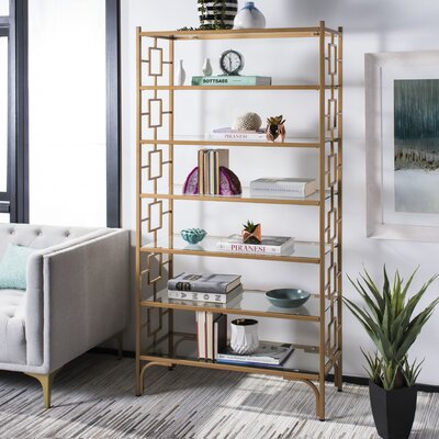 Solita 72" H x 36" W Etagere Bookcase by Everly Quinn