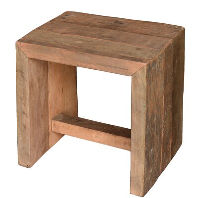 Austen Solid Wood Accent Stool by Birch Lane