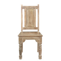 Chua Solid Wood Queen Anne Back Side Chair in Natural by Rosalind Wheeler