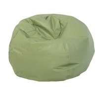 26" Cozy Woodland Round Bean Bag by Angeles