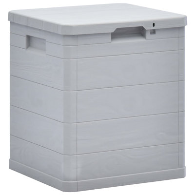 East Urban Home 23.8 Gallon Water Resistant Poly Rattan Lockable Deck Box by East Urban Home