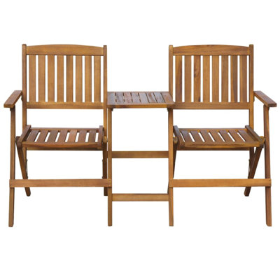 Wooden Garden Bench by East Urban Home