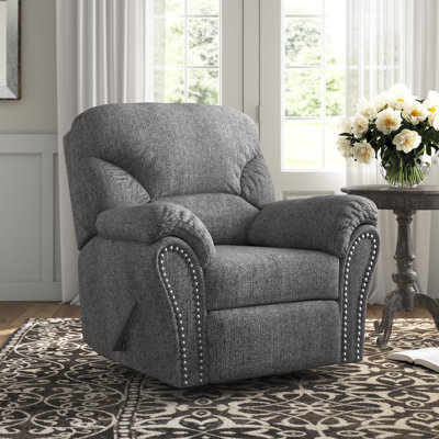Holmer 39" Wide Manual Rocker Standard Recliner by Lark Manor