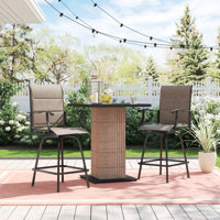 29.9" Patio Bar Stool by PHI VILLA