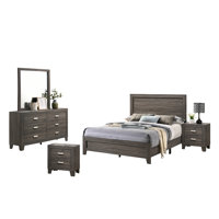 Anastasia Standard 5 Piece Bedroom Set by Wade Logan