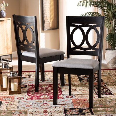 Robillard Cross Back Parsons Chair by Canora Grey