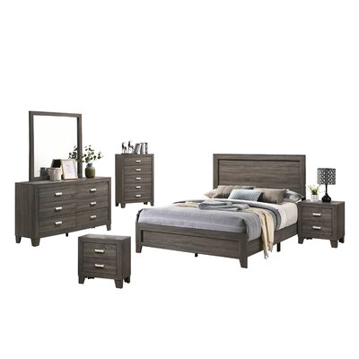 Anastasia Dre Standard Cappelletti 6 Piece Bedroom Set by Wade Logan