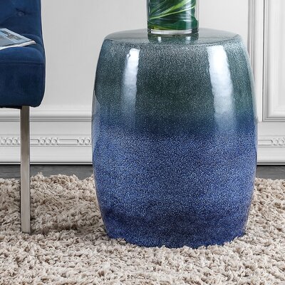 Gamal Ceramic Garden Stool by Ivy Bronx